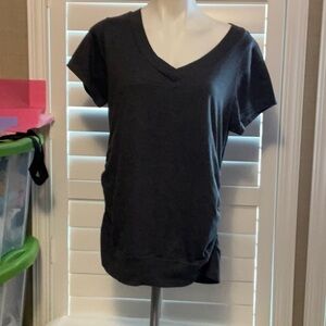 Splash Black Fitted Short Sleeve Tee